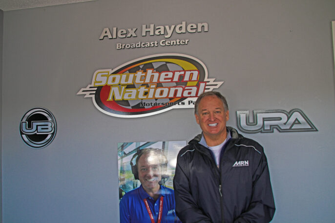 Alex Hayden Broadcast Center unveiled at Southern National Motorsports Park